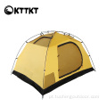 3,2 kg de acampamento azul de camping de tenda dupla resistente